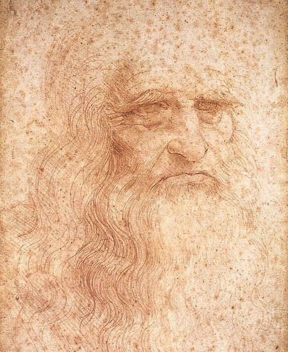 Selbstportrait von Leonardo da Vinci